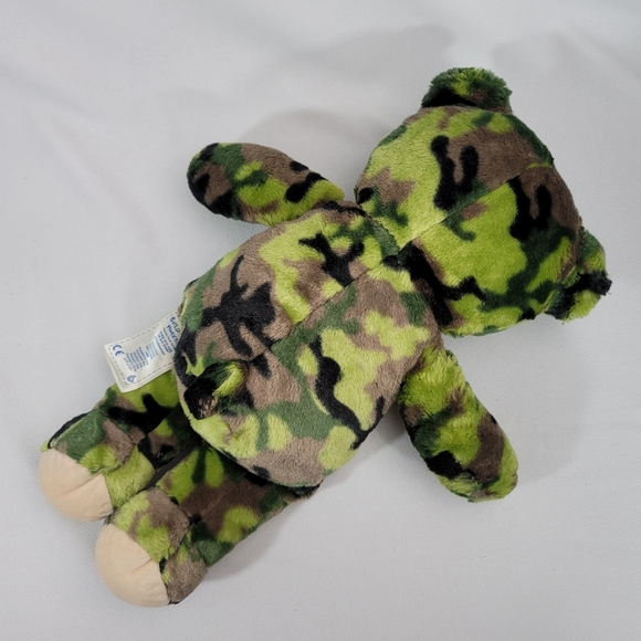 Build A Bear Camouflage Plush Bear - Picture 5 of 15